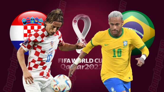 Croatia vs Brazil world cup 2022